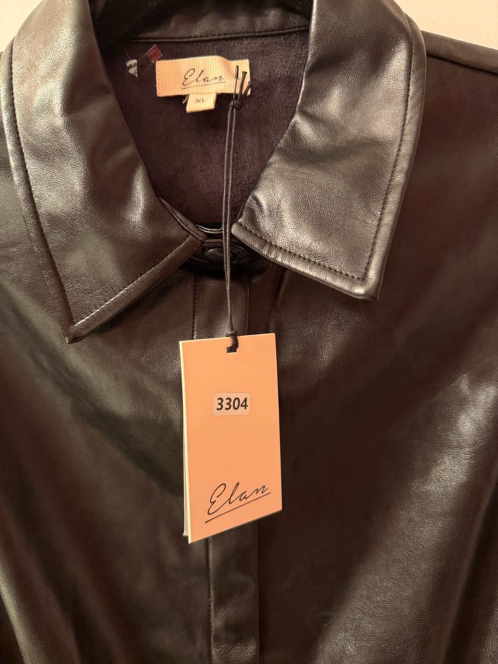 Sleeveless Faux Leather Dress - Black by Eloquii - Picture 2 of 5